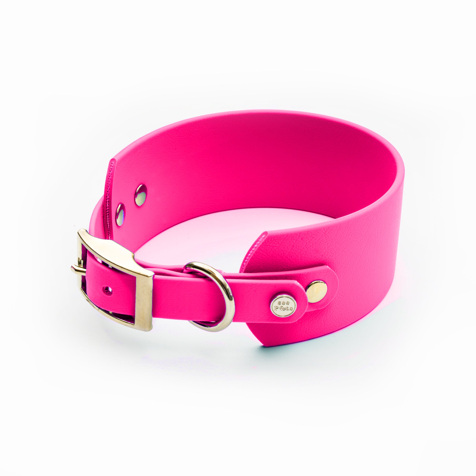 Windhund - Halsband BioThane® 50mm breit, Super Heavy