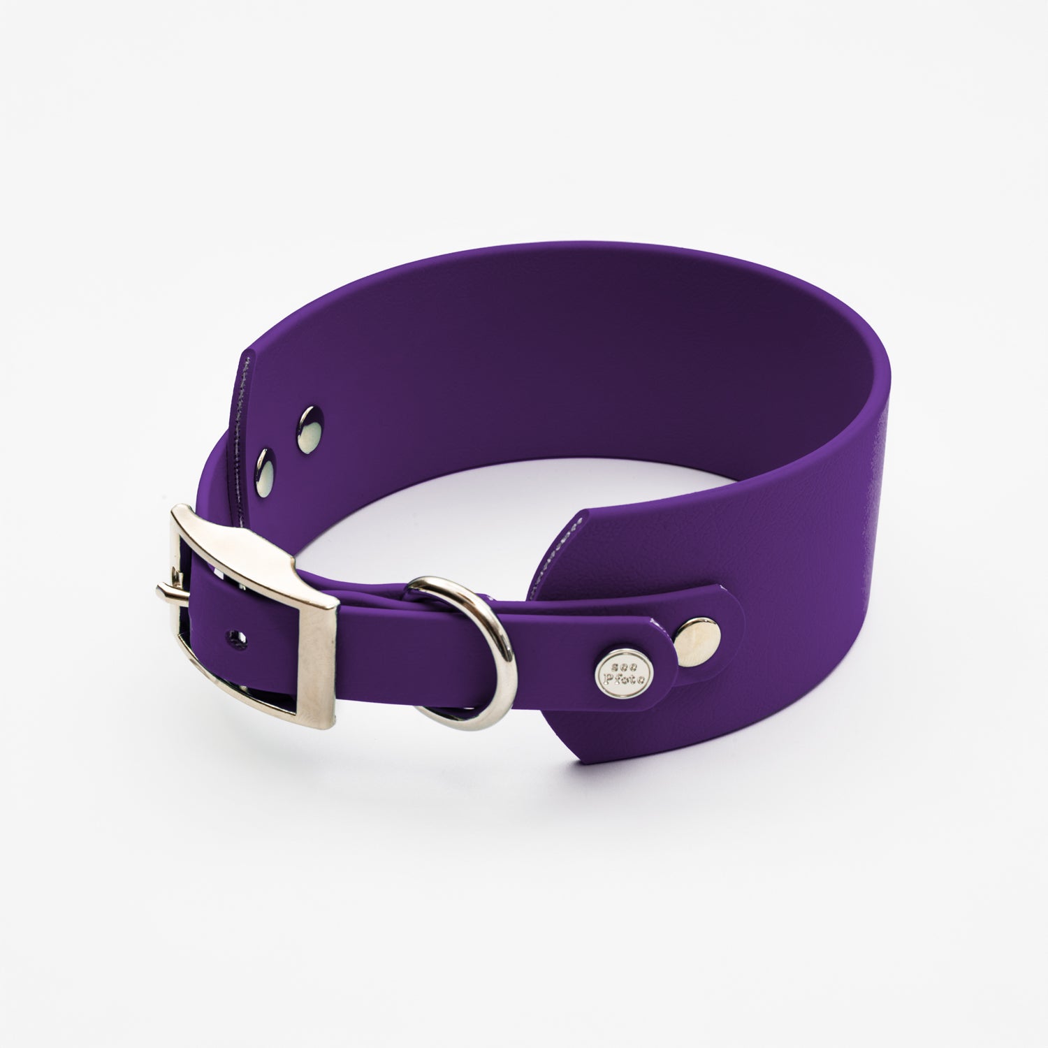 Windhund - Halsband BioThane® 50mm breit, Super Heavy