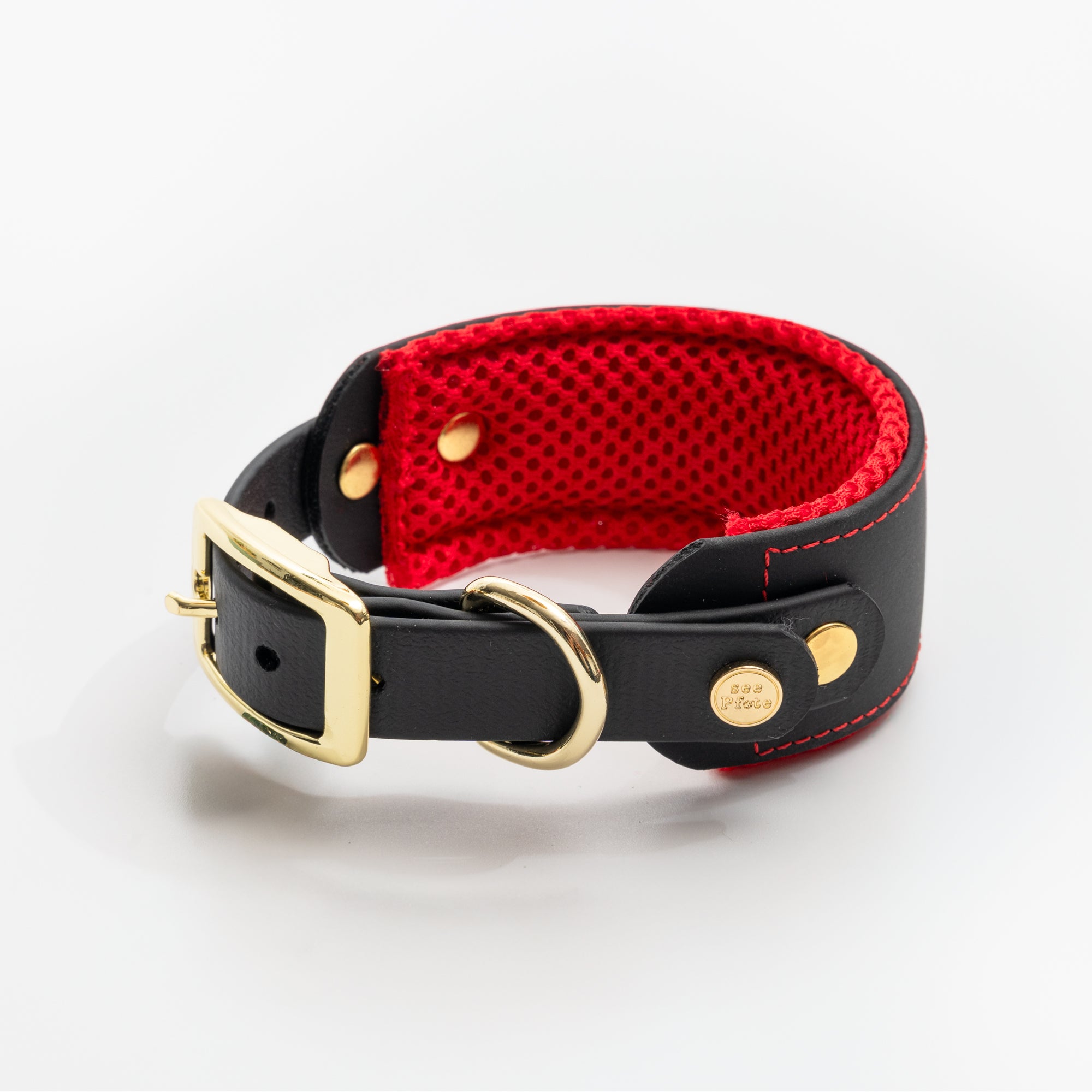 Windhundhalsband BioThane® mit Airmesh