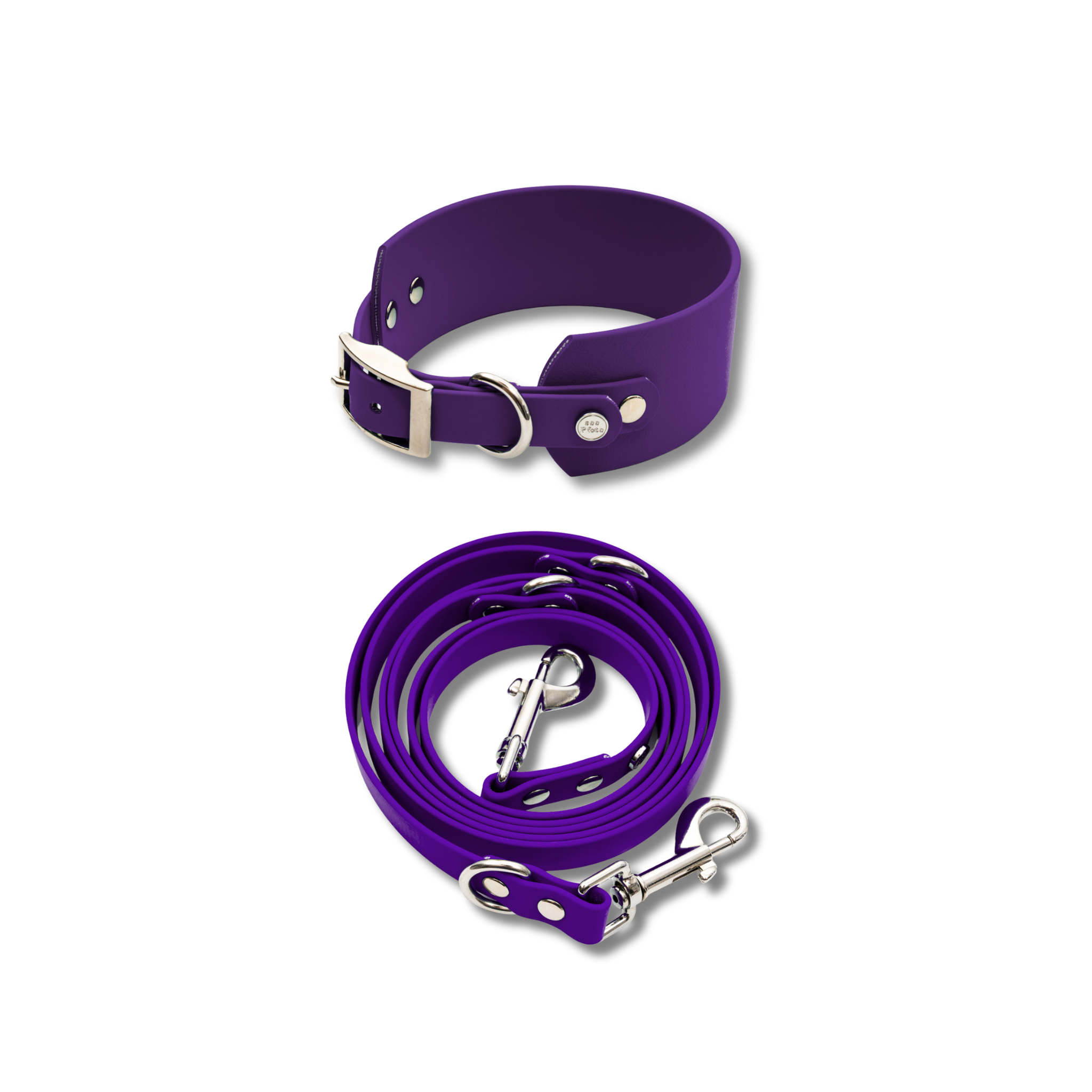 Windhund - Halsband BioThane®Set 50mm, Super Heavy