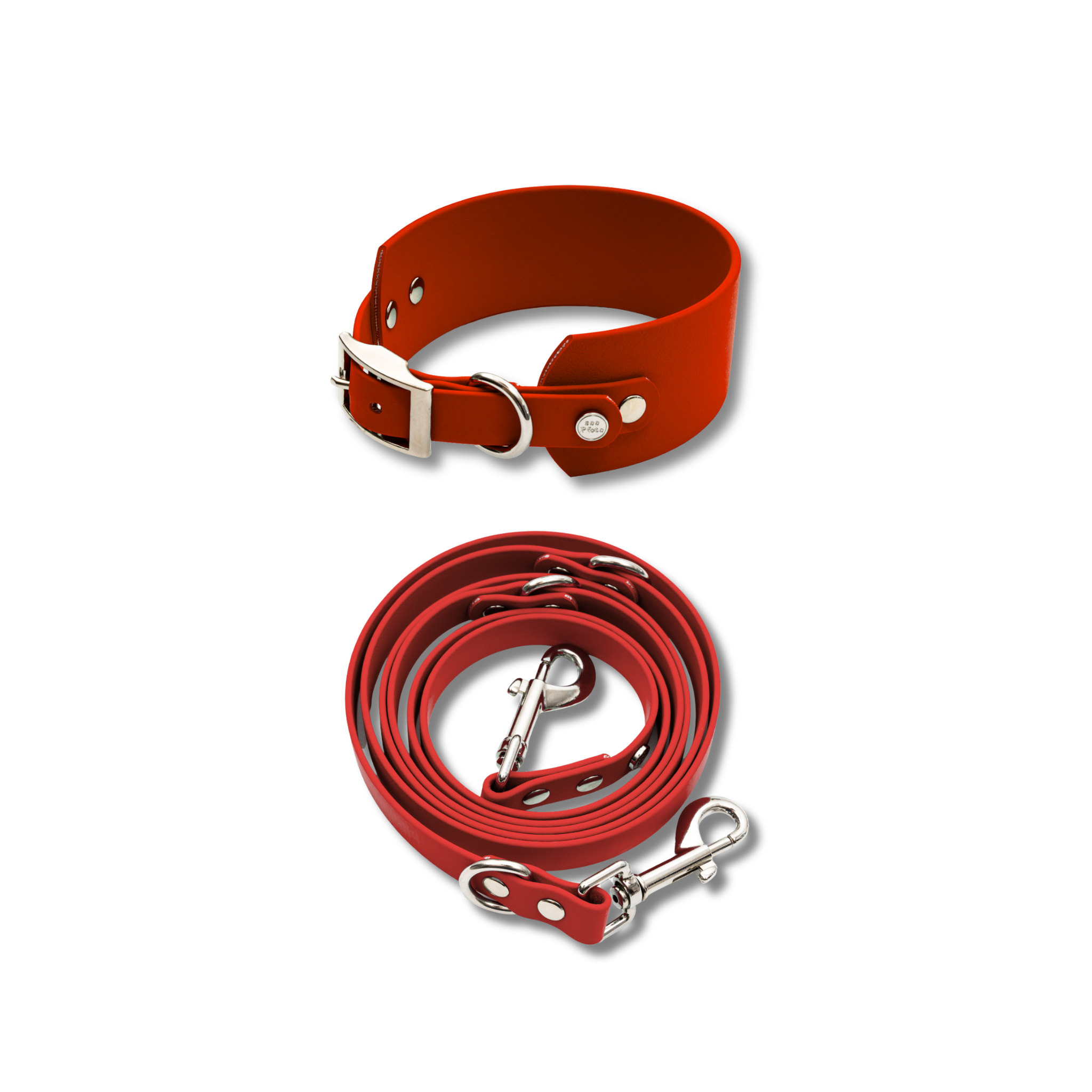 Windhund - Halsband BioThane®Set 50mm, Super Heavy