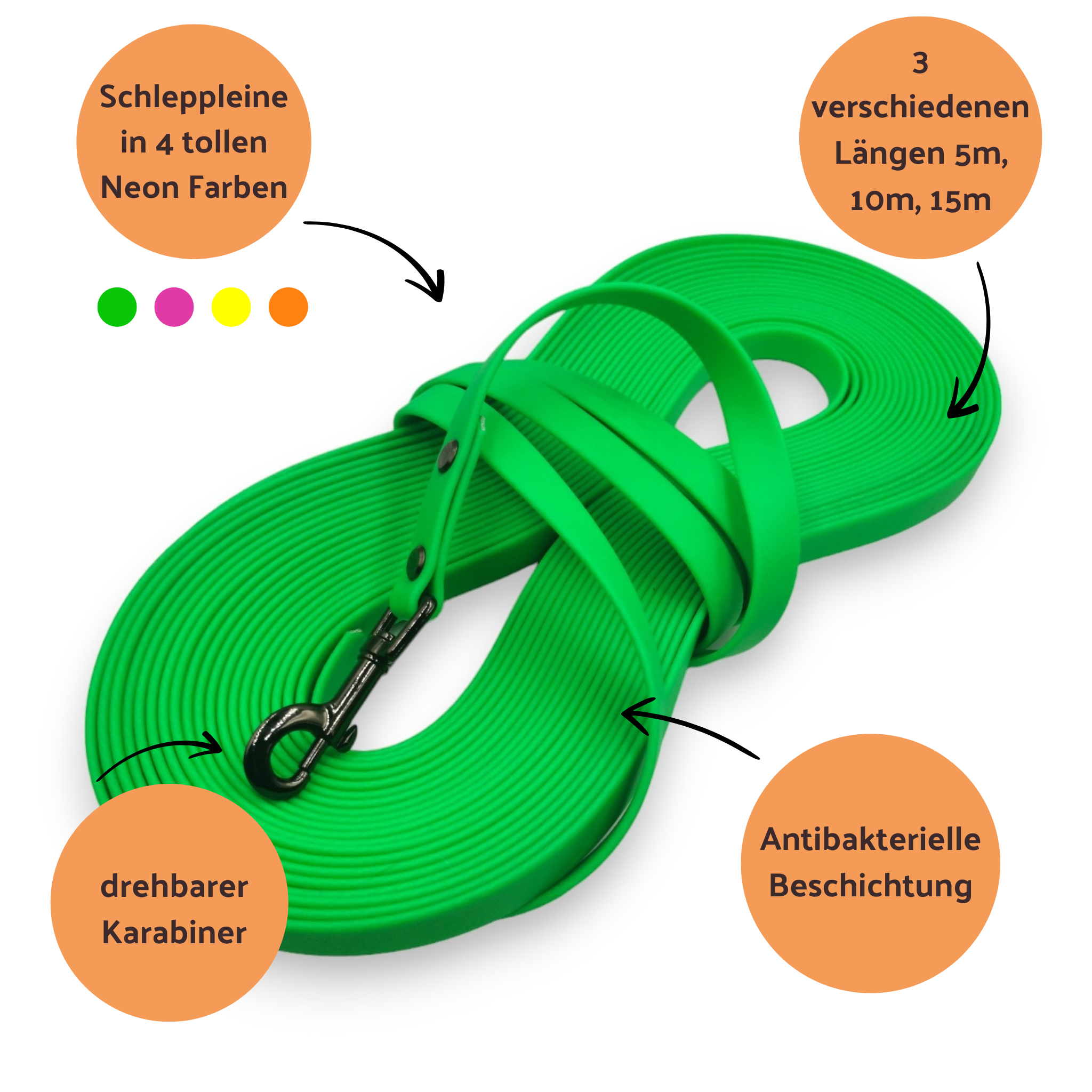 Schleppleine aus BioThane®