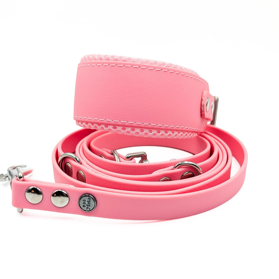 Windhundhalsband BioThane® mit Airmesh